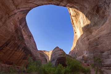 Deep Grotto near Jacob Hamblin Arch in Coyote Gulch, Escalante Staircase National Monument, Utah