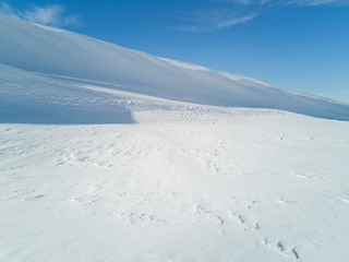 Snow mountain, Bulgaria