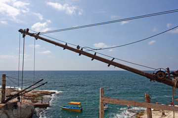 Along the coast of Beirut, Lebanon