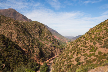 Fototapeta na wymiar Mountain views in Morocco