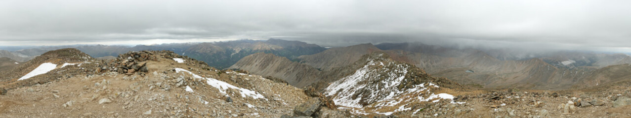 La Plata Peak Summit Panorama
