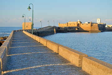 Castle of San Sebastian, Cadiz, Andalucia, Spain  © Tomasz Warszewski