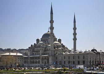 New mosque (Yeni Cami) in Istanbul. Turkey