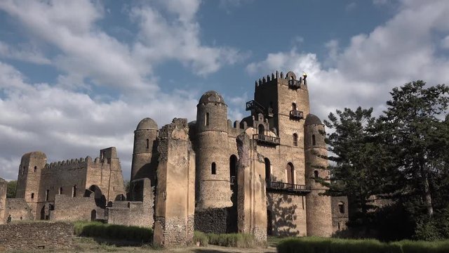 castle  in Gonder (Ethiopia)