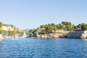 Naklejka premium Calanques National Park view, France