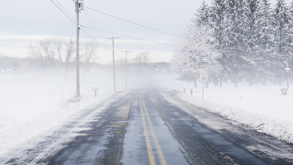 Snowy Roads - Powered by Adobe
