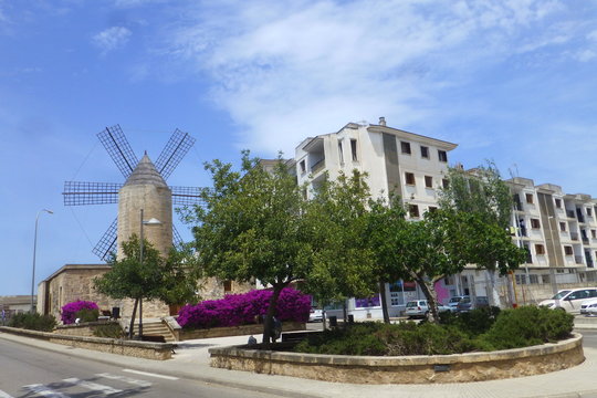 Manacor,ciudad de Mallorca en las islas Baleares (Espa&ntilde;a)