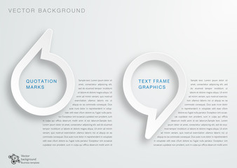 White Quotation Marks #Vector Graphics 