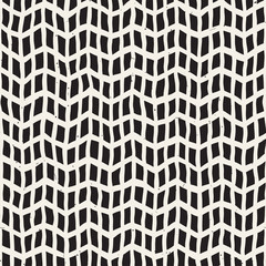 Simple ink geometric pattern. Monochrome black and white strokes background. Hand drawn ink texture for your design
