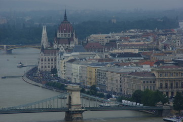 Pioggia su Budapest