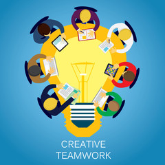 Business Creative Teamwork
