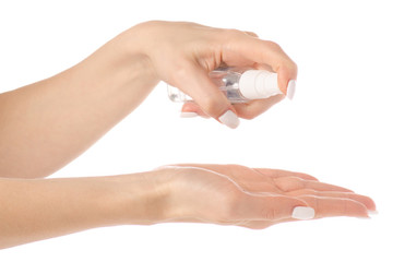 Antibacterial spray for hands antiseptic for hands