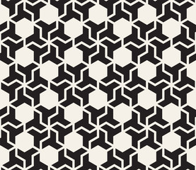 Vector seamless pattern. Modern stylish abstract texture. Repeating geometric tiles from striped elements i