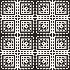 Seamless surface geometric design. Repeating tiles ornament background. Vector shapes pattern