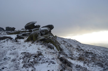 The wilderness of the Roaches, Peak District,Staffordshire