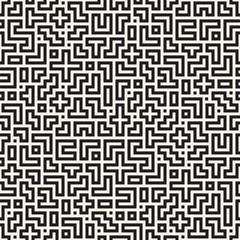 Seamless vector chaotic pattern. Randomly scattered geometric shapes. Abstract background