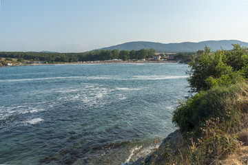 Panoramic view of Arapya Beach near town of Tsarevo, Burgas Region, Bulgaria