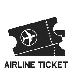 air ticket icon. Vector Illustration