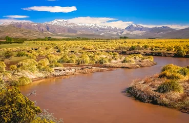 Wandcirkels plexiglas Rio Grande river in Argentina © Pav-Pro Photography 