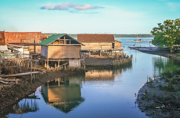 Fisherman village in Sumbava