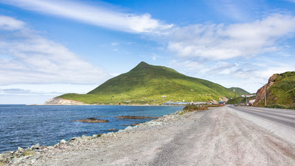 Airport Beach road, Unalaska.