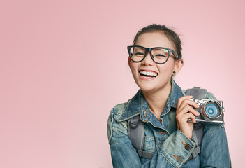 Asian women are happy