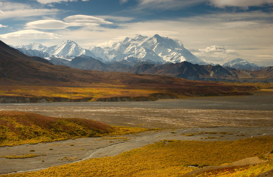 Mount McKinely Fall Colors