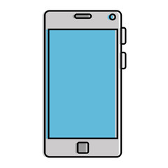 smartphone device isolated icon vector illustration design