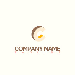C LETTER LOGO TEMPLATE