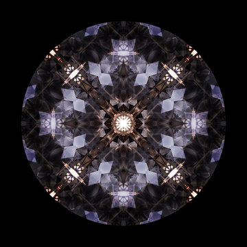 Crystal Kaleidoscope Mandala 