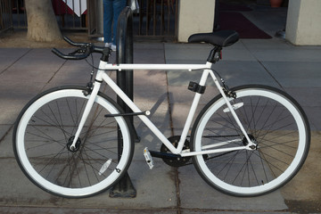 White Bike