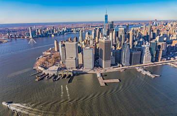 New York Manhattan aerial