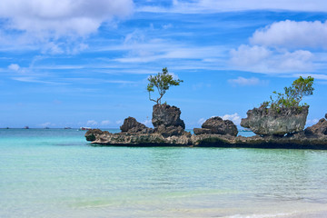 Boracay island Grotto,  Willy's Rock, - Famous and Controversial Landmark , Philippines