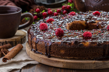 An image with a curd cake.