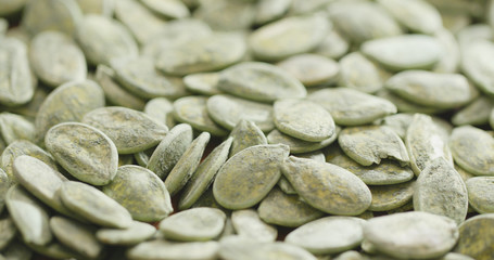 Green pumpkin seed