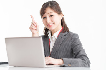 OL・デスクワーク(白バック)