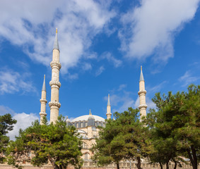 Fototapeta na wymiar Exterior view of Selimiye Mosque in Edirne,Turkey