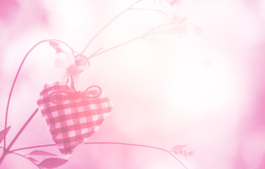 Heart background , Love and valentine' s day concept