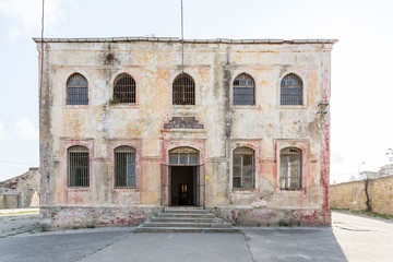 Fototapeta na wymiar Sinop Fortress Prison in Sinop, Turkey.