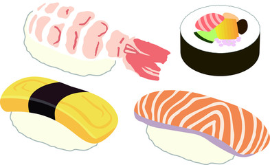 寿司四貫セット