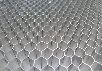 Aluminum honey comb use for automotive composite industry