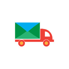 Mail Delivery Logo Icon Design