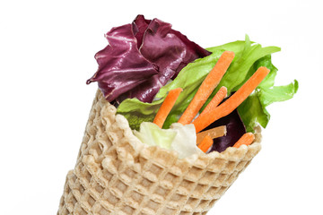 Salatwaffel