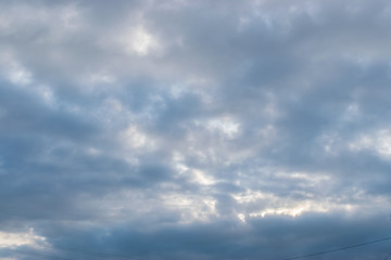 beautiful blue sky with clouds background.Sky clouds.