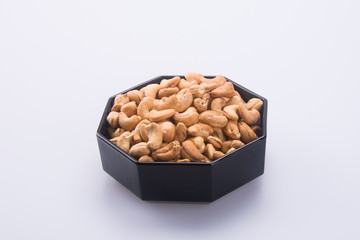 nuts. cashew nuts on the background