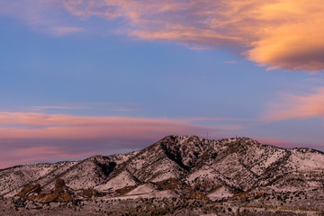 Red Rocks Amphitheater in Winter