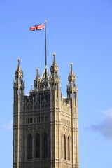 Fototapeta na wymiar Palace of Westminster, Parliament of the United Kingdom