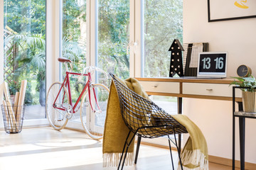 Bike at home office