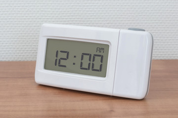 Clock radio - Time - 12.00 AM