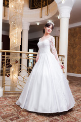 Fototapeta premium Charming bride portrait